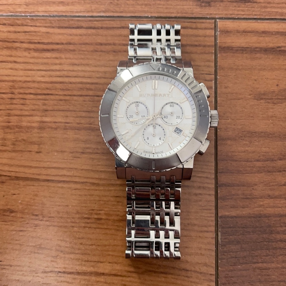 Men's Swiss Chronograph Ion Steel 42mm